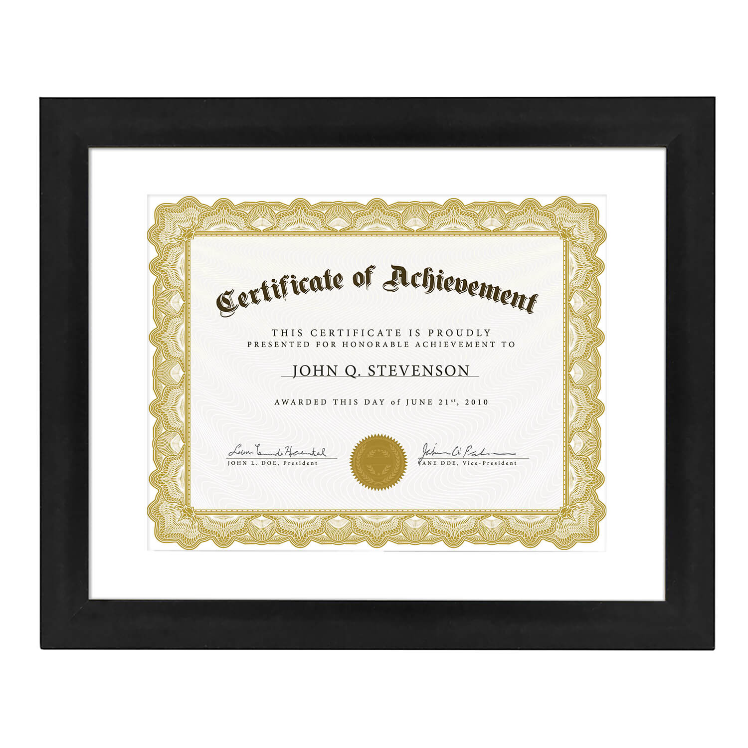 Printable Certificate Frames